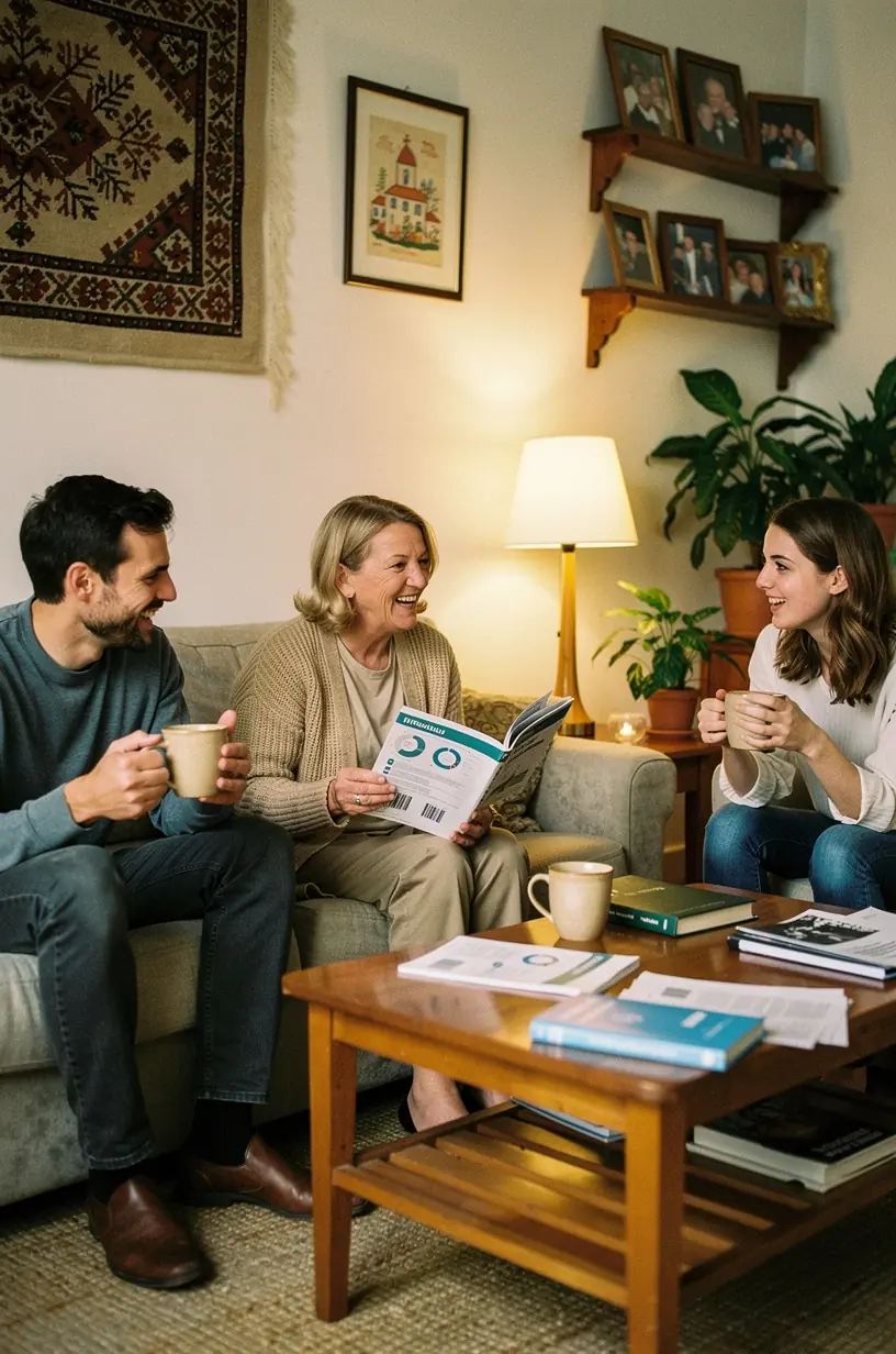 Személyes pénzügyi tervezés alapjait bemutató blog oldal kezdőlapja.